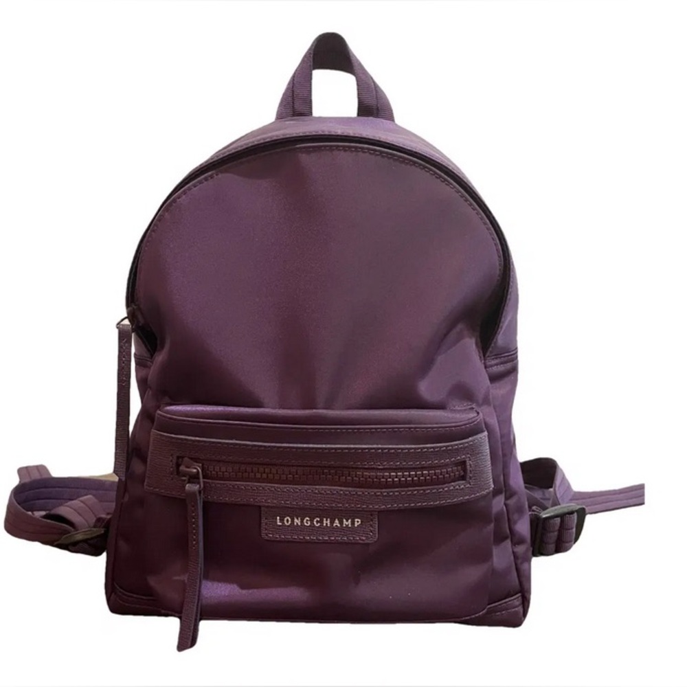 Longchamp Pliage Nylon Mini Backpack-Bilberry